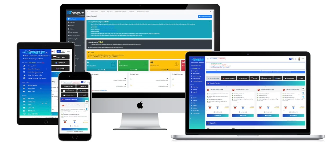 [SHOPCLONE6] Thiết kế website bán nguyên liệu ADS tự động